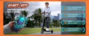 Jaecoo X6 Electric Scooter with Removable Battery jaecoo x6 electric scooter with removable battery for big kid 12+,16 miles range,350w motor &15.5 mph top speed,double braking,portable triple folding e scooter for commuting outdoor 5.5" solid tires