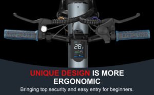 jaecoo q3 electric bike for adult,20" handlebar folding electric bicycle with lcd display,48v/20ah fast charge removable battery,front shock absorber,7 speed gears&55 65km range,3 modes all terrain ebike