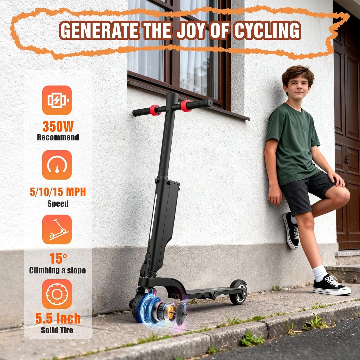 jaecoo x6 electric scooter with removable battery for big kid 12+,16 miles range,350w motor &15.5 mph top speed,double braking,portable triple folding e scooter for commuting outdoor 5.5" solid tires jaecoo x6 electric scooter with removable battery for big kid 12+,16 miles range,350w motor &15.5 mph top speed,double braking,portable triple folding e scooter for commuting outdoor 5.5" solid tires