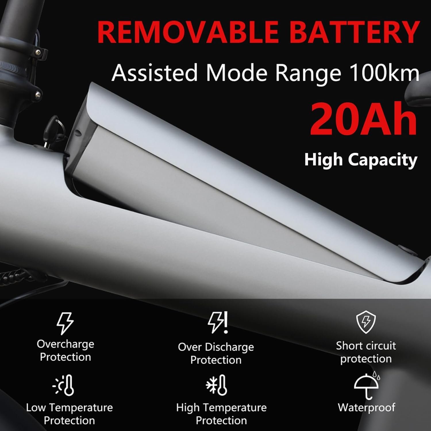 jaecoo q3 electric bike for adult,20" handlebar folding electric bicycle with lcd display,48v/20ah fast charge removable battery,front shock absorber,7 speed gears&55 65km range,3 modes all terrain ebike jaecoo q3 electric bike for adult,20" handlebar folding electric bicycle with lcd display,48v/20ah fast charge removable battery,front shock absorber,7 speed gears&55 65km range,3 modes all terrain ebike