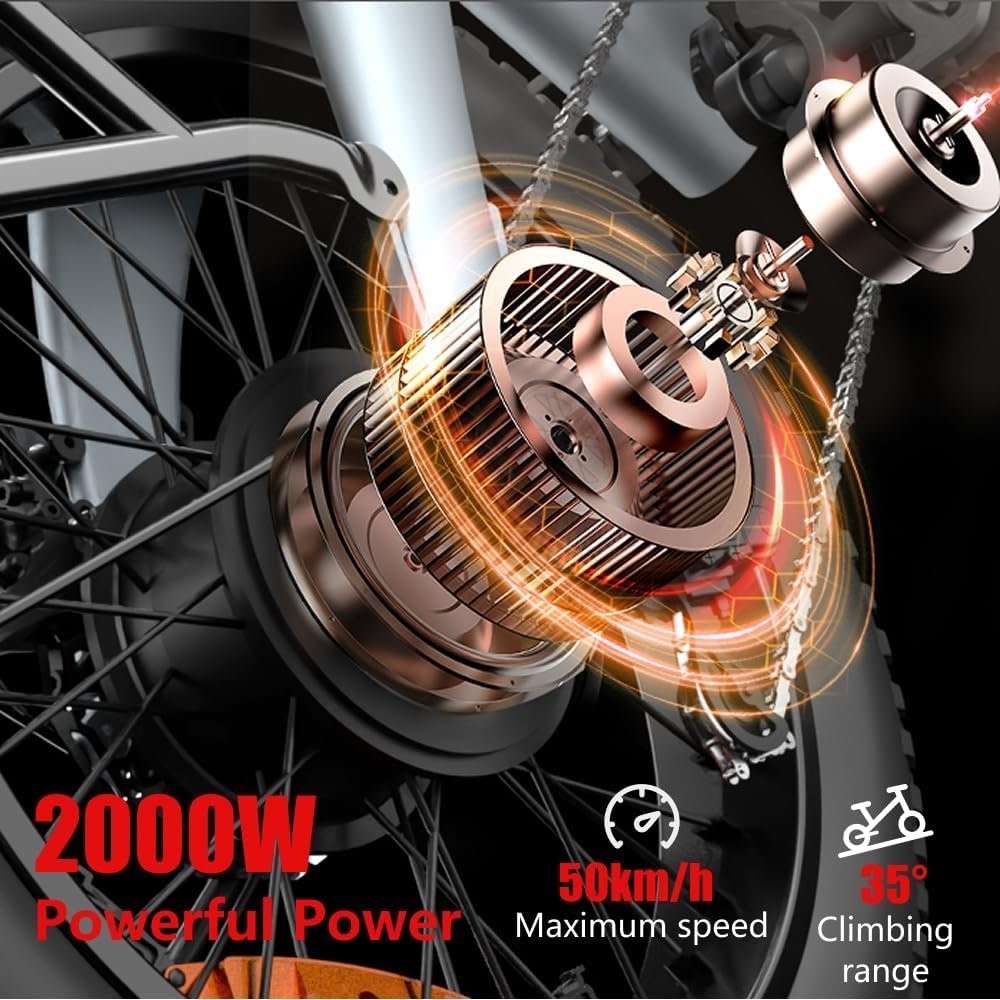 jaecoo q3 electric bike for adult,20" handlebar folding electric bicycle with lcd display,48v/20ah fast charge removable battery,front shock absorber,7 speed gears&55 65km range,3 modes all terrain ebike jaecoo q3 electric bike for adult,20" handlebar folding electric bicycle with lcd display,48v/20ah fast charge removable battery,front shock absorber,7 speed gears&55 65km range,3 modes all terrain ebike